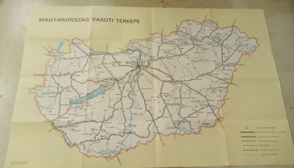 Magyarorsz�g Vas�ti t�rk�pe 1980 +Nemzetk�zi �sszek�ttet�sek h�l�zata.