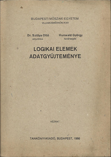 Szittya-Hunwald - Logikai elemek adatgyjtemnye