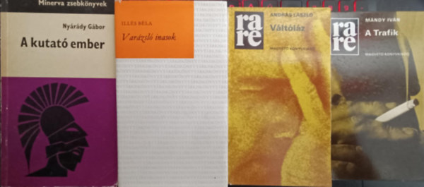 András László, Illés Béla, Nyárády Gábor Mándy Iván - 20. századi magyar regények könyvcsomag