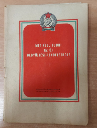 Mit kell tudni az �j Begy�jt�si Rendeletr�l?