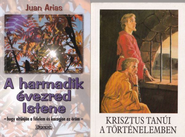 Bajtai Zsigmond, Juan Arias - 4 db katolikus k�nyv: 1. Krisztus tan�i a t�rt�nelemben, 2. A harmadik �vezred Istene - hogy elt�nj�n a f�lelem �s kacagjon az �r�m, - 3. Egyh�z, k�b�t�szer, drogf�gg�s�g, 4. �gy �rtsd az �sz�vets�get!,