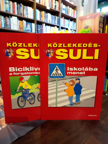 Birgit Fuchs - 2 db Közlekedés-suli: Iskolába menet + Biciklivel a forgalomban - Kitöltetlen!