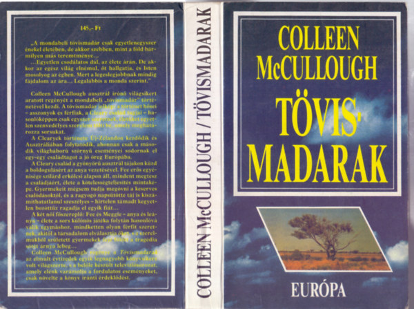 Colleen McCullough - Tövis-madarak (A Clearyek története)