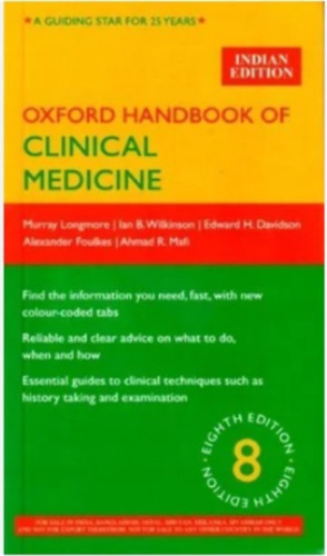 Murray Longmore Lan B. Wilkinson Edward H. Davidson Alexander Foulkes Ahmad R. Mafi - Oxford Handbook of Clinical Medicine 8 Edition