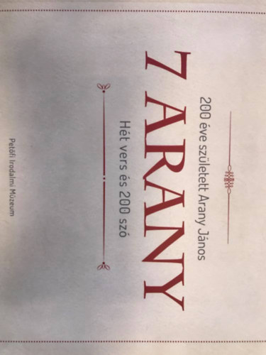 7 Arany - H�t vers �s 200 sz�
