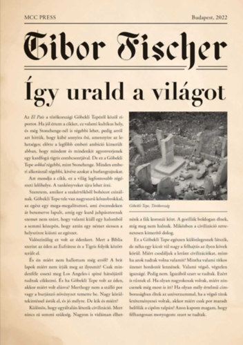 Tibor Fischer - gy urald a vilgot