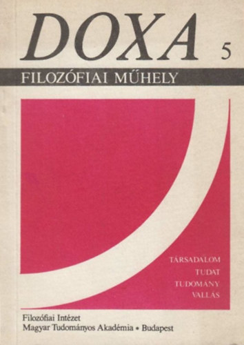 Doxa 5 (Filoz�fiai m�hely)