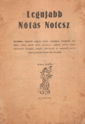 Legujabb  Nts Notesz