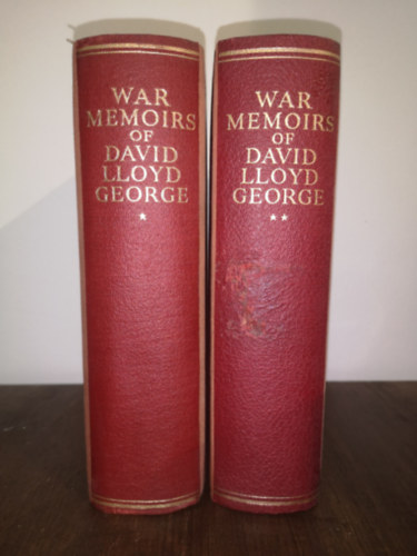 War Memoirs of David Lloyd George I-II.