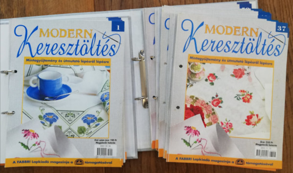 Modern kereszt�lt�s Mintagy�jtem�ny �s �tmutat� l�p�sr�l l�p�sre 51 db (1-19 ,37,40-50, 54-55, 57-61, 63-64, 67-69) k�t tart�ban