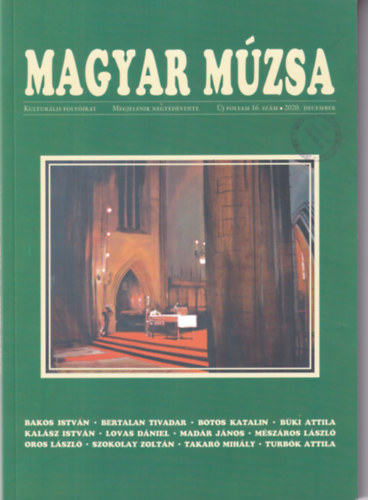 Magyar M�zsa �j folyam 16. sz�m 2020. december