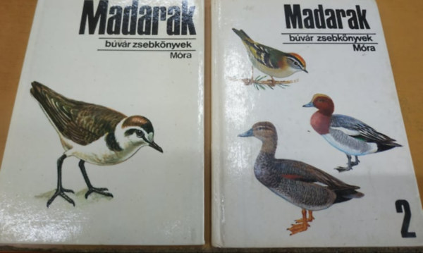 Dr. Cs�pe Magdolna  Keve Andr�s (rajzolta), Muray R�bert (rajz) - Madarak + Madarak 2. - B�v�r zsebk�nyvek