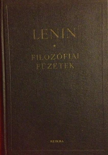 Lenin I.V. - Filoz�fiai f�zetek