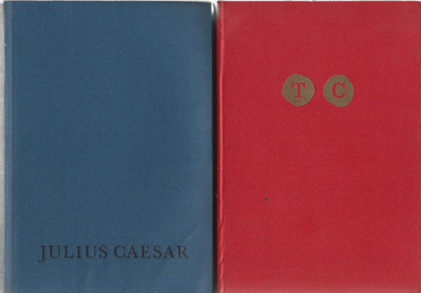2 db knyv, Rex Warner: Julius Caesar. Josef Toman: Tiberius s Caligula