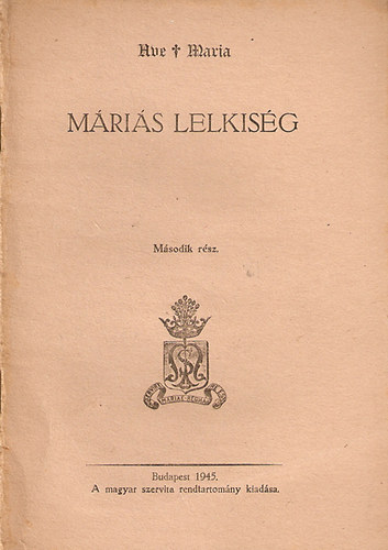 Mris lelkisg II. rsz