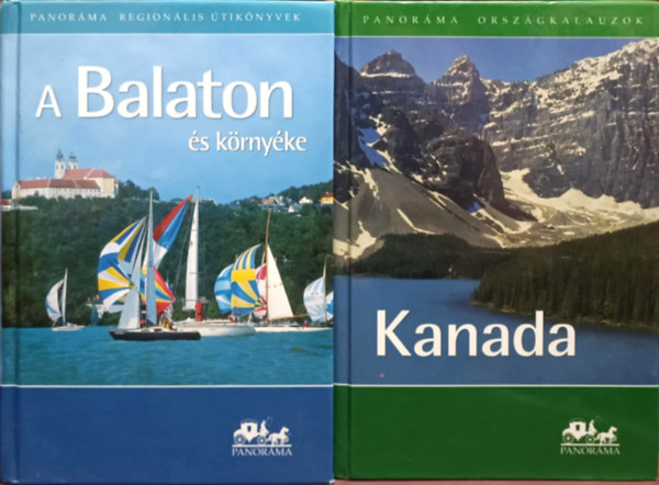 Panoráma regionális útikönyvek könyvcsomag