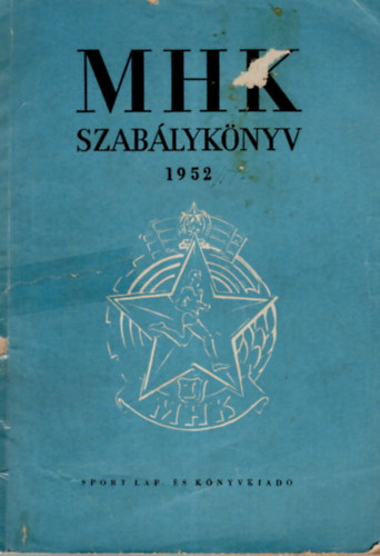 MHK szablyknyv 1952
