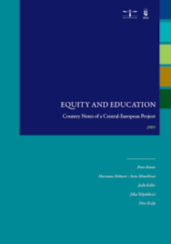 Peter Simon - Equity and Education  Country Notes of a Central- European Project