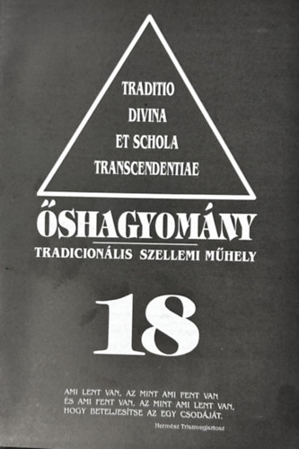 �shagyom�ny tradicion�lis szellemi m�hely 18.