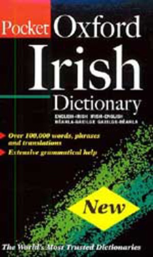 POCKET OXFORD IRISH DICTIONARY