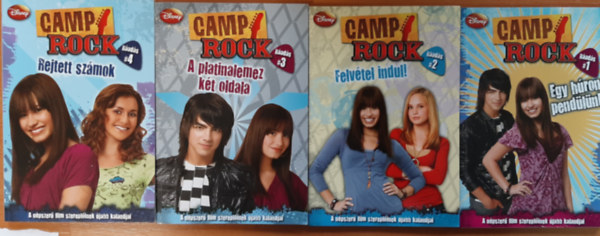 Lucy Ruggles - Camp Rock 1.-4. (Egy hron pendlnk, Felvtel indul!, A platinalemez kt oldala, Rejtett szmok)