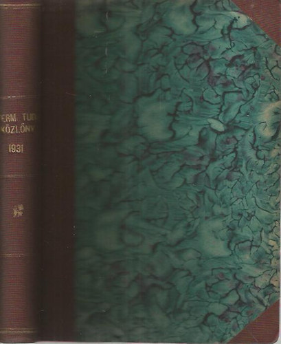 Ilosvay-Gombocz-Szabó-Patay - Természettudományi közlöny 1931