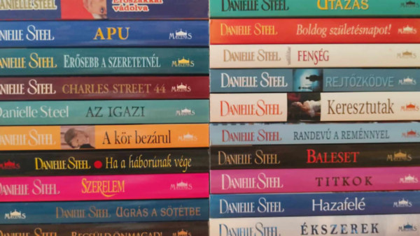 Danielle Steel - 20 db Danielle Steel ktet