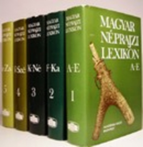 Ortutay Gyula  (F�szerk.) - Magyar N�prajzi Lexikon 1-5.