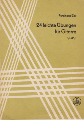 Sor, Ferdinand - 24 leichte Übungen für Gitarre