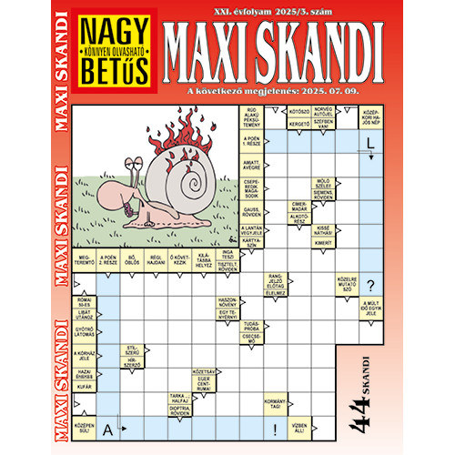 Nagybetűs Maxi Skandi 2025/3.