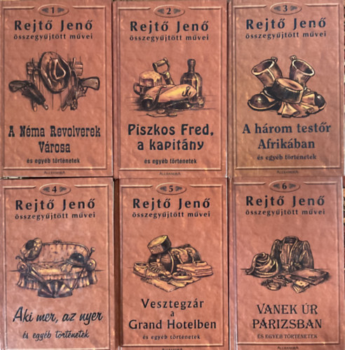 P. Howard ( Rejtő Jenő ) - Rejtő Jenő összegyűjtött művei 1-6.