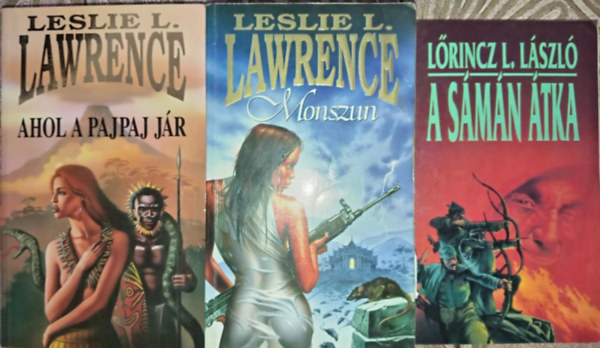 Leslie L. Lawrence - Monszun + Ahol a pajpaj jr + A smn tka (3 m)