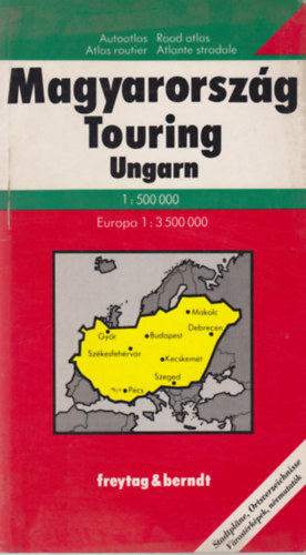 Magyarorszg - Touring - Ungarn 1: 500 000