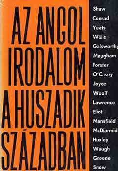 Mihályi Gábor, Nagy Péter, Hernádi Miklós Osztovits Levente - Az angol irodalom a huszadik században 1-2.