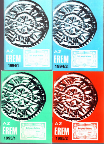 Rdczy Gyula  (fel. szerk.) Khegyi Mihly (fel. szerk.) - Az rem folyirat 1994-1998. (5 teljes vfolyam)