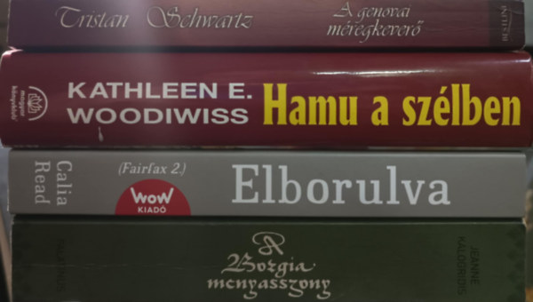 Kathleen E. Woodiwiss, Calia Read, Jeanne Kalogridis Tristan Schwartz - Romantikus k�nyvcsomag