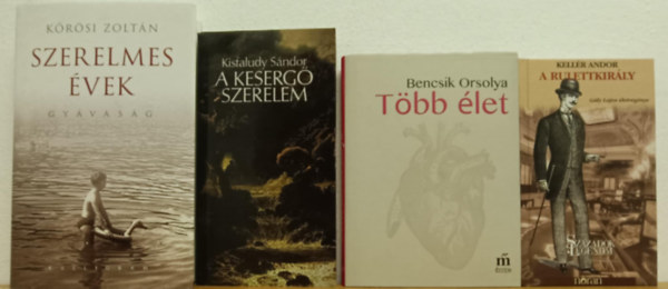 KISFALUDY S�NDOR, Bencsik Orsolya, Kell�r Andor K�r�si Zolt�n - Kort�rs k�nyvcsomag