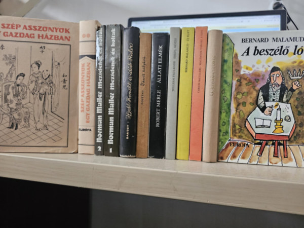 Carson McCullers, William Faulkner, Robert Merle, Jean Cocteau, Alphonse Daudet, Norman Mailer Bernard Malamud - 10db vil�girodalom, K�NYVMENT� AJ�NLAT: A besz�l� l�+ A kiv�lasztott+ Mag�nyos vad�sz a sz�v+ �j �let+ Eredj, M�zes+ �llati elm�k+ V�sott k�lyk�k+ Ifjabb Fromont �s id�sb Risler+ Meztelenek �s holtak I-II+ Sz�p asszonyok egy ga