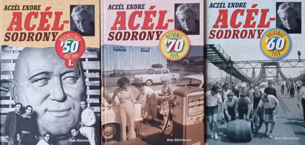 Aczl Endre - 3 db az Aclsodrony sorozatbl:   '60-as vek +  '70-es vek + '80-as vek