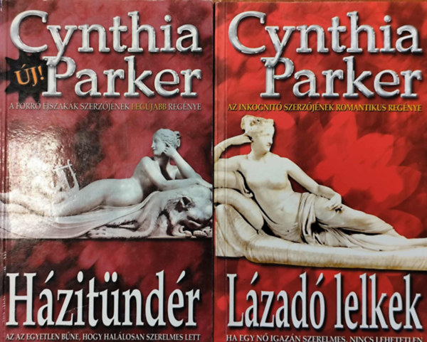 Cynthia Parker - 2 db Cynthia Parker kötet