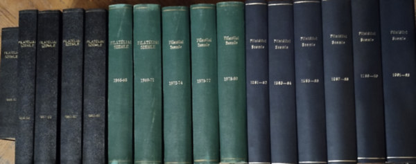 Filat�liai szemle 1948-1993. (1951. febru�rig: Munk�s b�lyeggy�jt�)- 16 k�tetbe k�tve