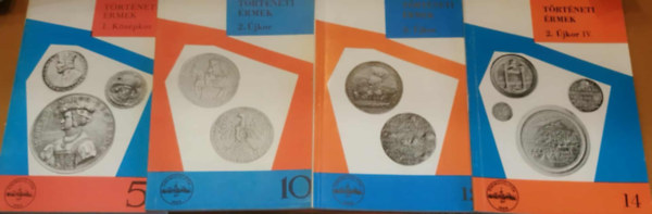 Husz�r Lajos - 4 db �rengy�jt�s, Husz�r Lajos: T�rt�neti �rnek I. K�z�pkor (5) + T�rt�neti �rmek 2. �jkor (10) + T�rt�neti �rmek 2. �jkor (12) + T�rt�neti �rmek 2. �jkor IV. (14)