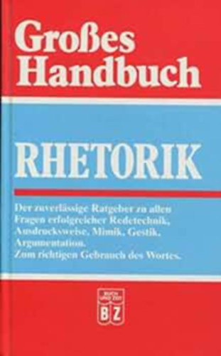 Gro�es Handbuch Rhetorik