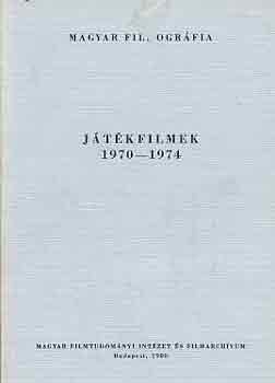 szerk.: Luttor Mária - Játékfilmek 1970-1974. - Magyar filmográfia