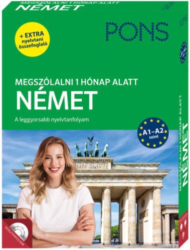 PONS Megszlalni 1 hnap alatt - Nmet (CD s ONLINE hanganyag)