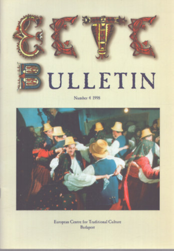 Mihly Hoppl  (szerk.) - ECTC Bulletin No. 4 1998 Budapest