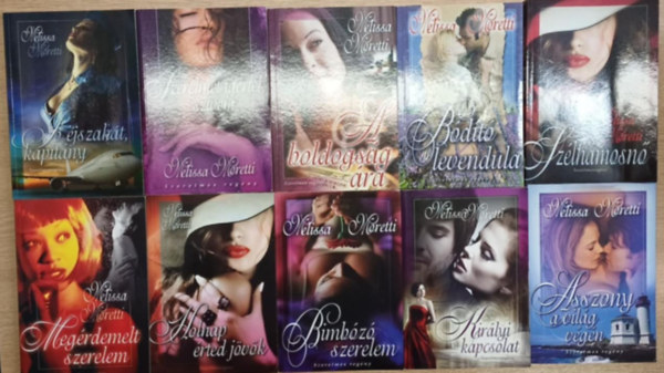 Melissa Moretti - 10 db Melissa Moretti romantikus regény