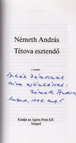 N�meth Andr�s - T�tova esztend�