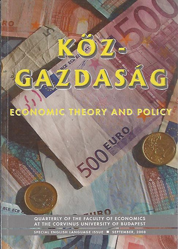 Kzgazdasg - Economic Theory and Policy