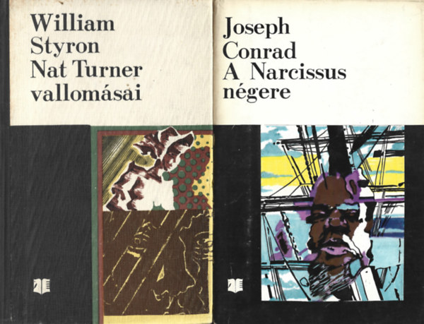 3 db Kriterion k�nyv, Joseph Conrad: A Narcissus n�gere, William Styron: Nat Turner vallom�sai, Feuchtwanger: A cs�nya hercegn�